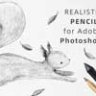 Реалистичные графические карандаши для Adobe Photoshop